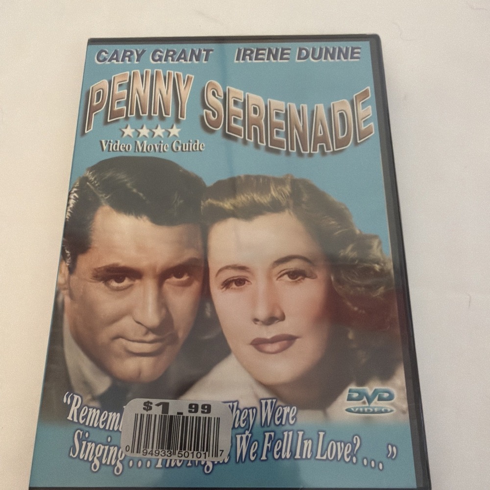 New DVD PENNY SERENADE Cary Grant MOVIE Irene Dunne Classic Film  Black White